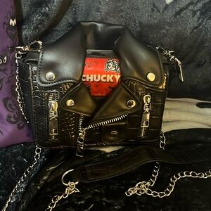 Glamlite Exclusive Chucky Leather Jacket Bag